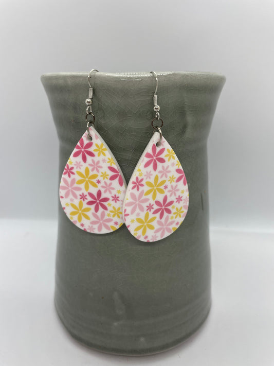 Printed Acrylic Earrings