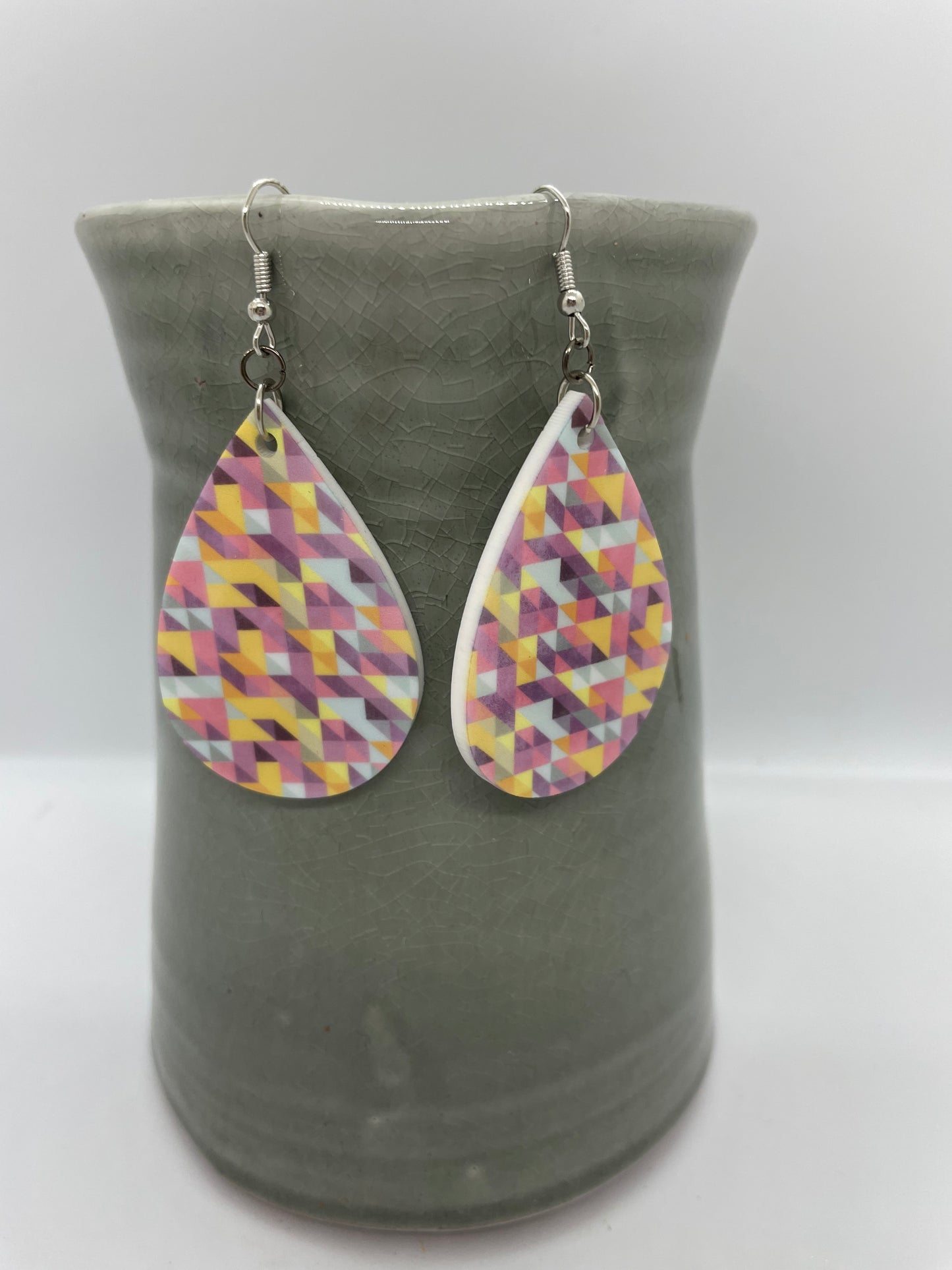 Printed Acrylic Earrings